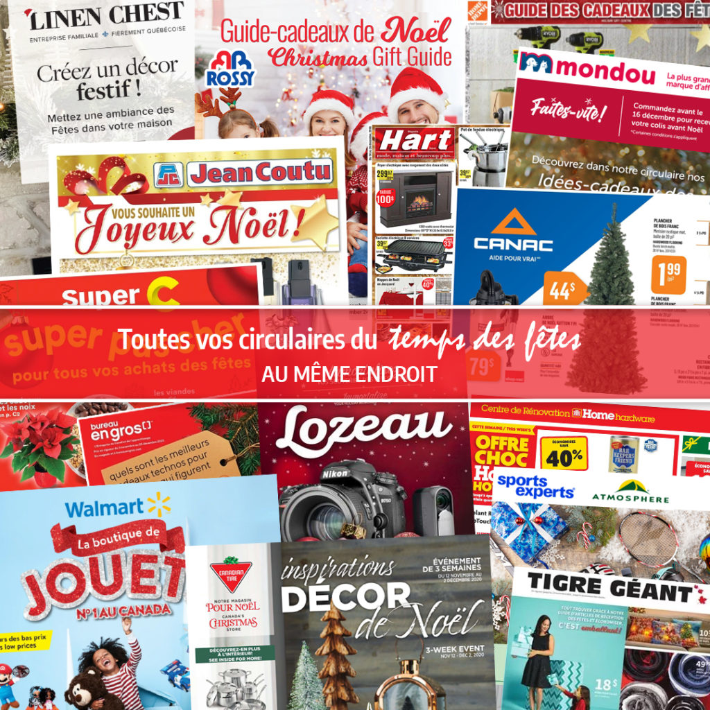 les circulaires des soldes d'avant NoÃƒÂ«l