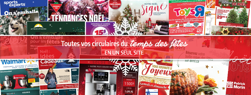 Toutes les circulaires des soldes d'avant Noël